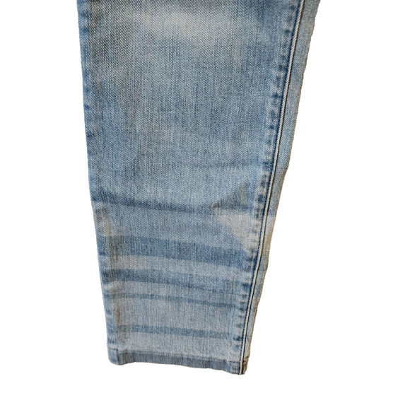 Gap 1969 Womens Always Skinny Jeans Size 30 Light Blue Mid Rise Stretch - Picture 6 of 12